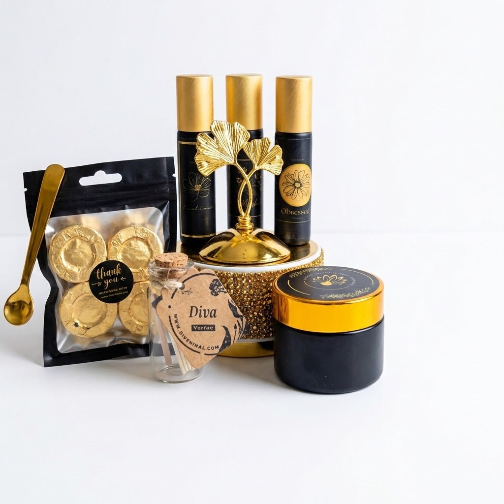 Sudanese Bride Gift Box: Bakhoor &amp; Perfume Rituals