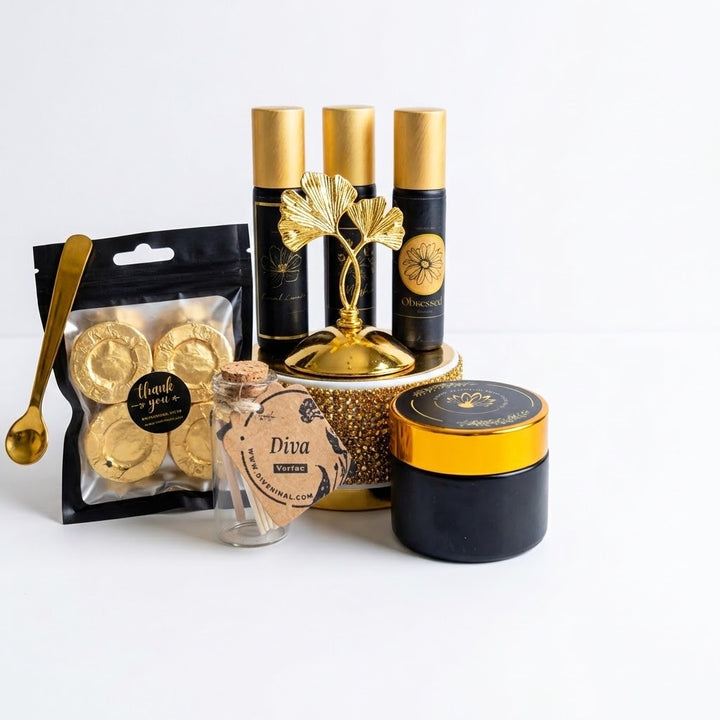 Sudanese Bride Gift Box: Bakhoor &amp; Perfume Rituals