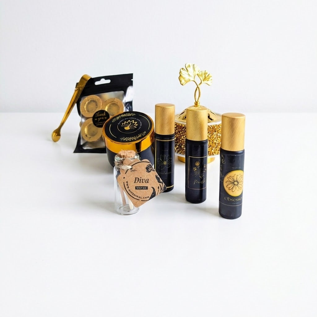 Sudanese Bride Gift Box: Bakhoor &amp; Perfume Rituals