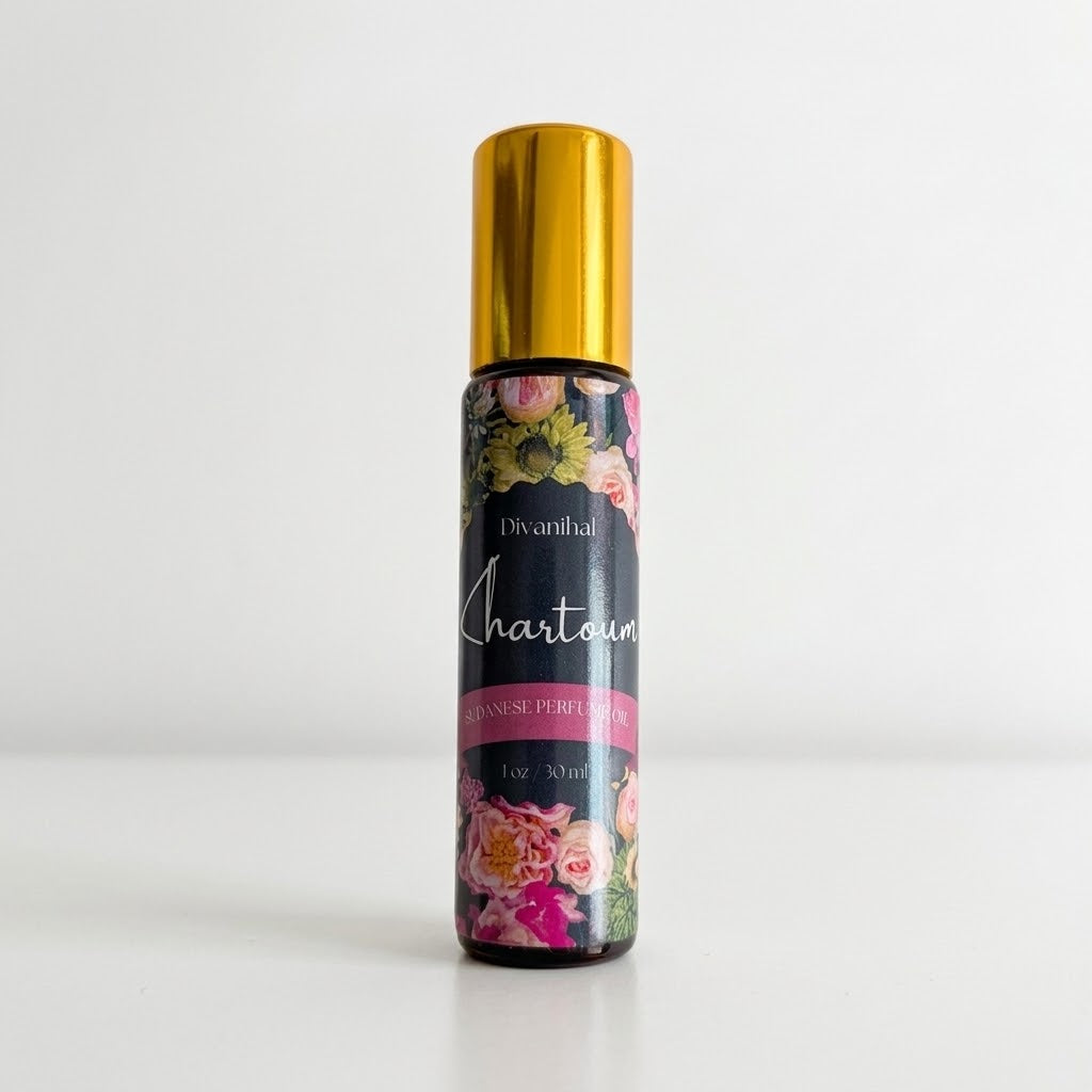 A 10 ml roll-on perfume bottle by Divanihal, named &