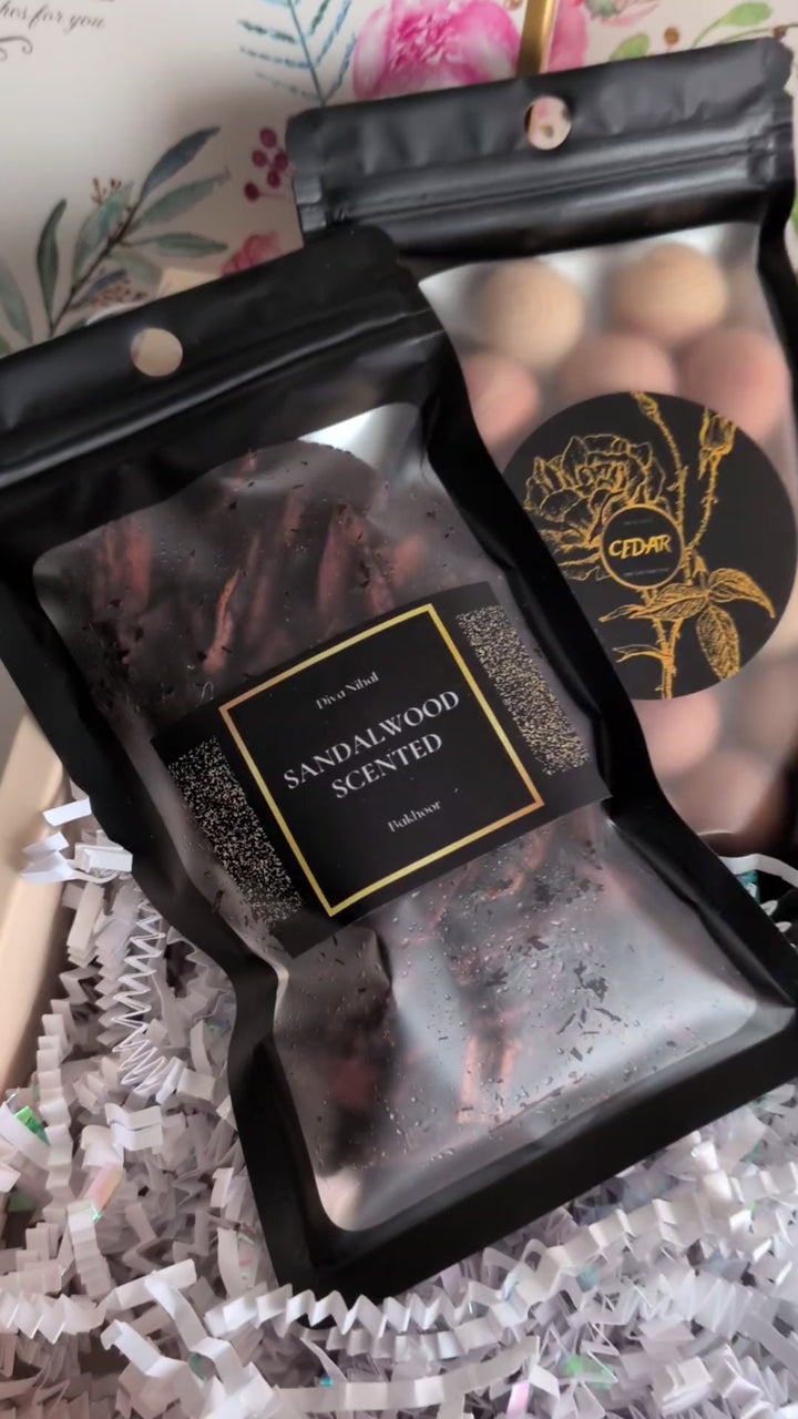 The Cozy Home Box | Sandalwood &amp; Lavender Gift Set