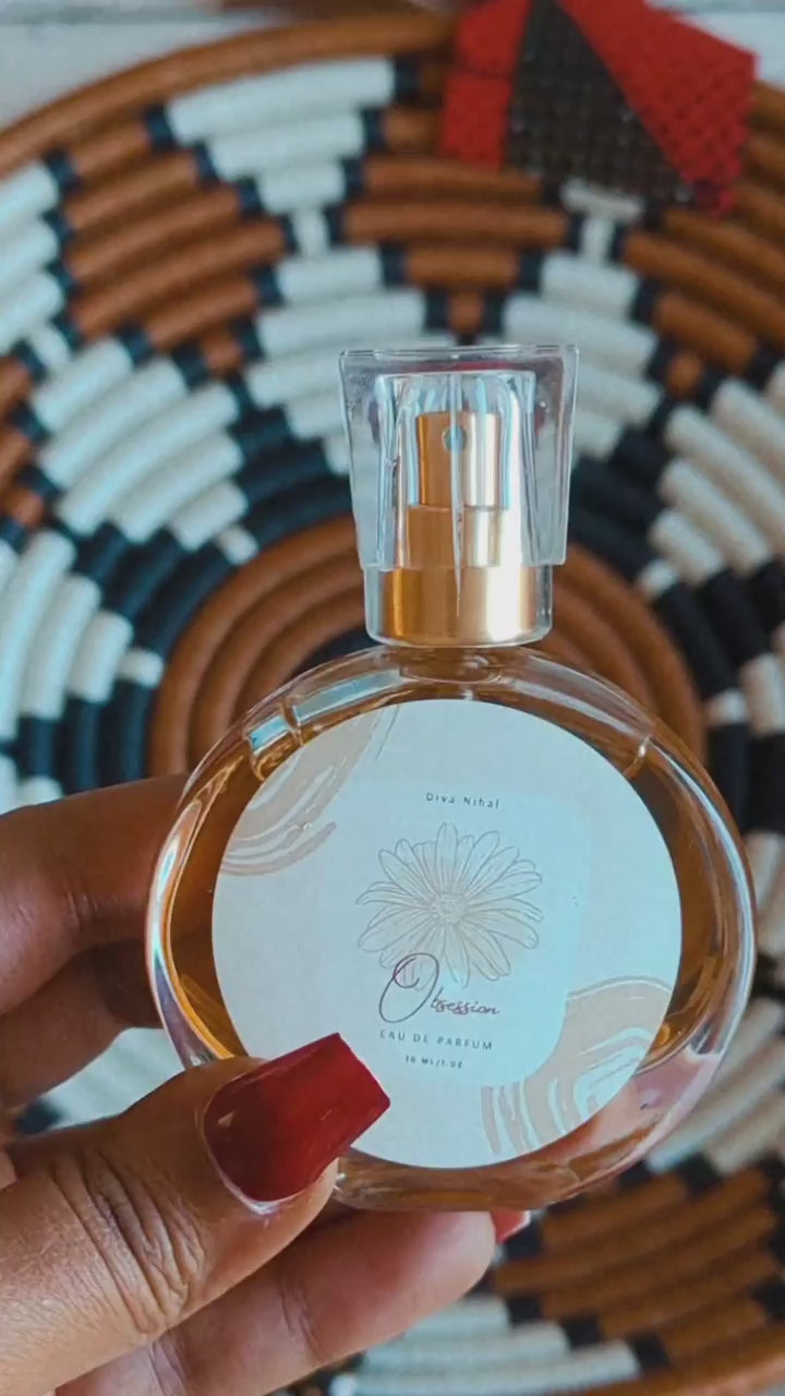 Obsession Perfume: Sudanese Inspired Vanilla Amber Scent