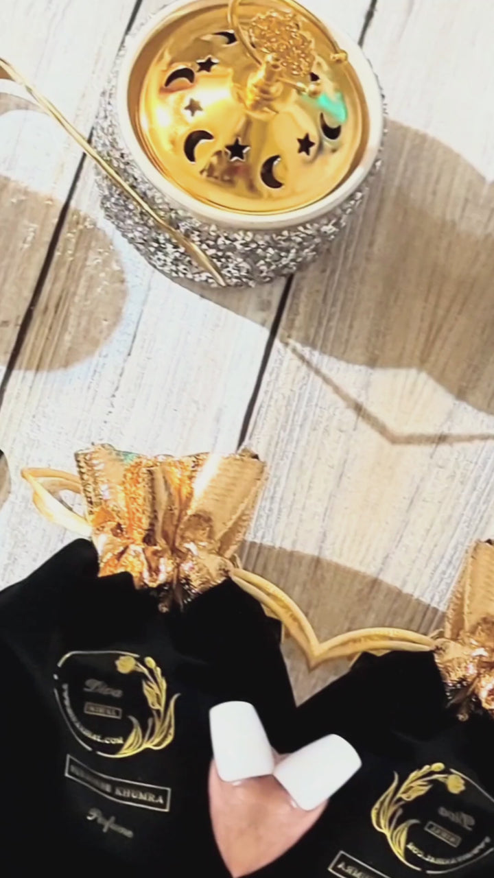 Sudanese Bride Gift Box: Bakhoor &amp; Perfume Rituals