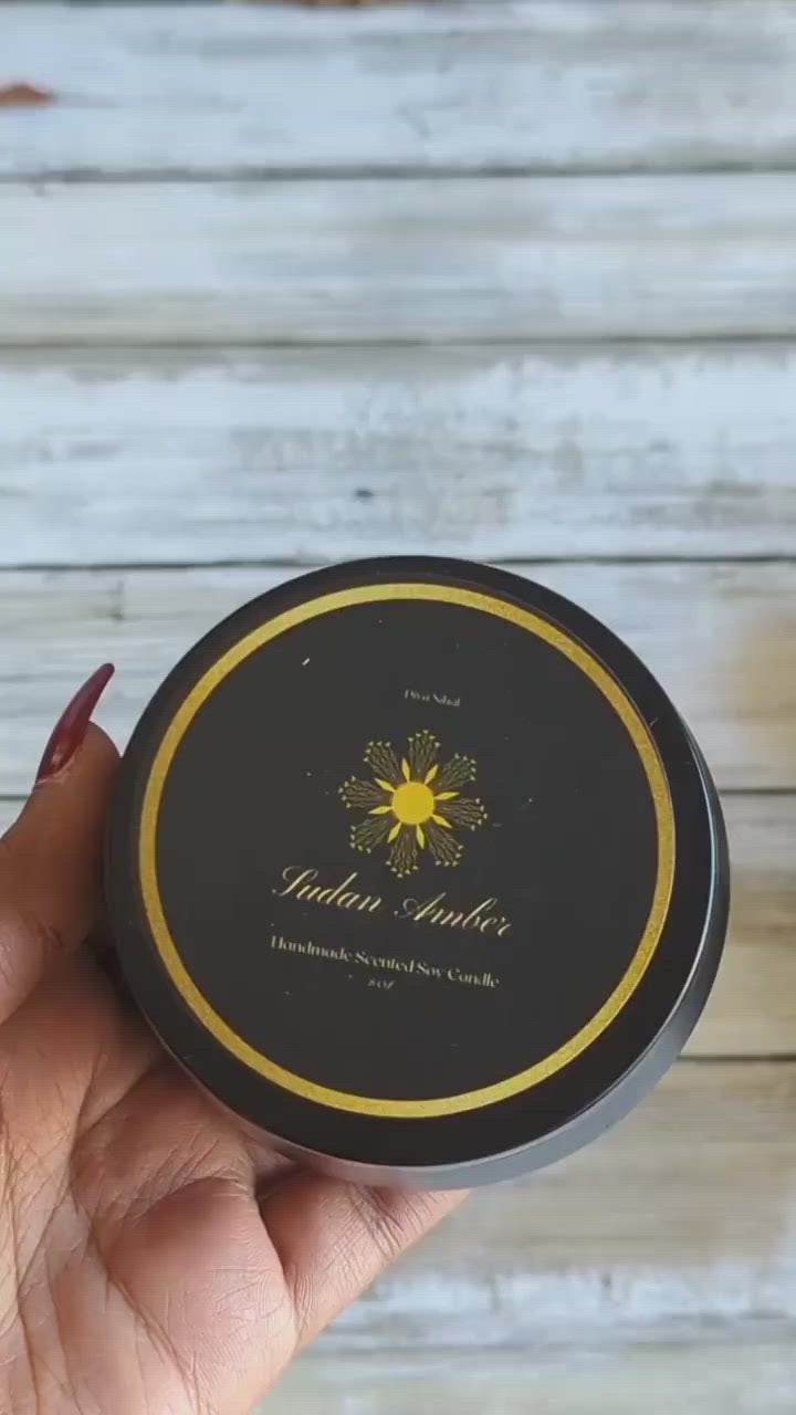 Sudanese Amber Candle